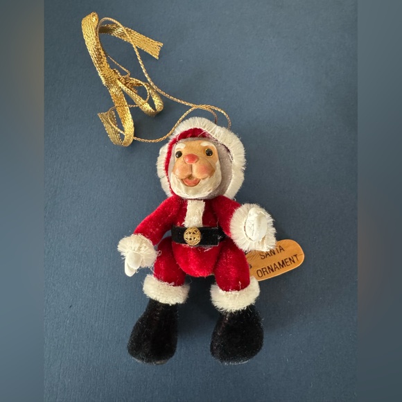 Vintage Robert Raikes Collectibles Wee Itty Bitty Santa Ornament - Picture 2 of 9
